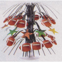 Football Mini Cascade Centerpiece - 8.5"