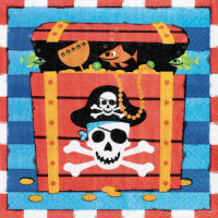 Pirate's Treasure Luncheon Napkins (16 ct)