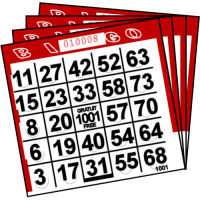 Pushout Bingo Cards (50 ct)